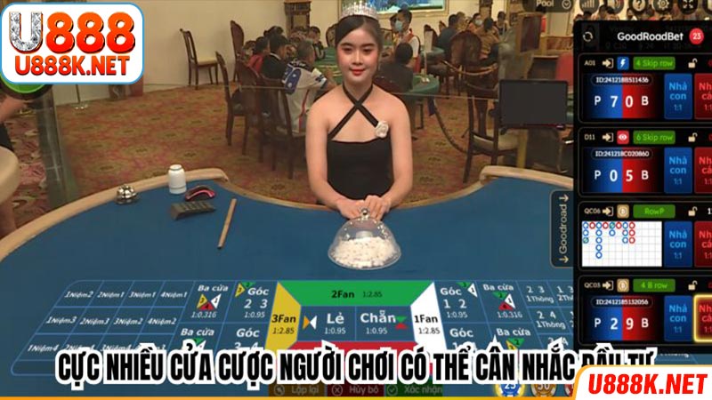 Cực nhiều cửa cược người chơi có thể cân nhắc đầu tư