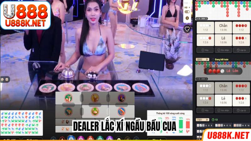 Dealer lắc xí ngầu bầu cua