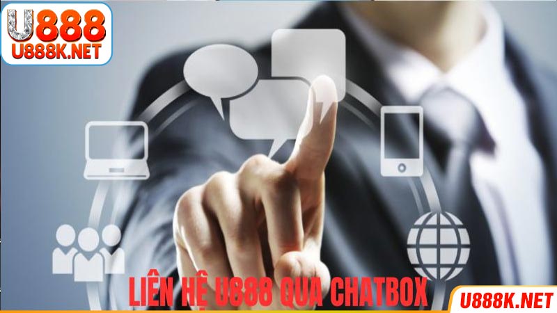 Liên lạc với U888 qua ứng dụng live chat